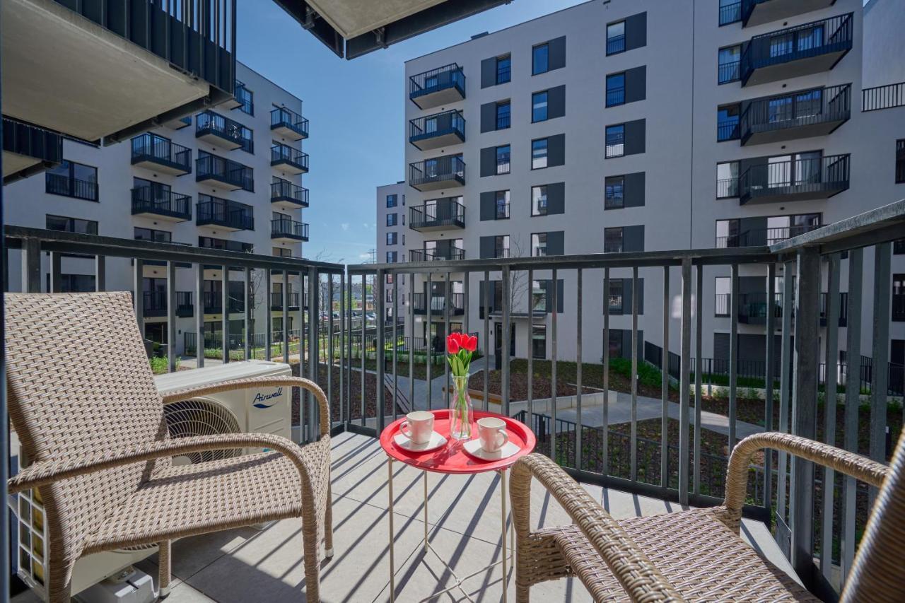 Modern Elegance Apartments Wroclaw With Ac By Noclegi Renters Buitenkant foto